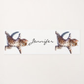 可愛すごいい猫ヨガマット ヨガマット (裏面(横))