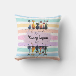 可愛すごいい猫熱狂する名枠デザイン クッション