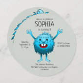 可愛すごいい生き物 招待状 (正面/裏面)