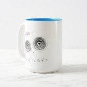 可愛すごいい知性があるエルフィン ツートーンマグカップ (正面左)