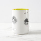 可愛すごいい知性があるエルフィン ツートーンマグカップ (中央)