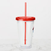 可愛すごいい超現実的ファンタジー アクリルタンブラー (右)