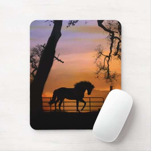 可愛すごいい馬のマウスパッド マウスパッド (マウス)