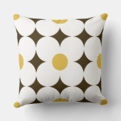 可愛すごいい60代70代レトロフローラ枕 クッション (裏面)