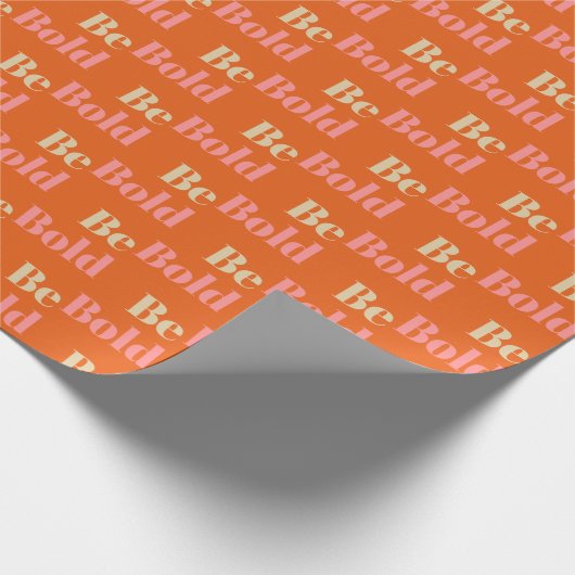 可愛はっきりしたい感動的引用文 ラッピングペーパー (角)