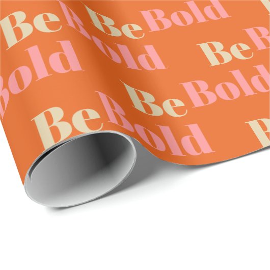 可愛はっきりしたい感動的引用文 ラッピングペーパー (ロールコーナー)