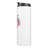 可愛めい想い虹の輝き タンブラー (回転右)