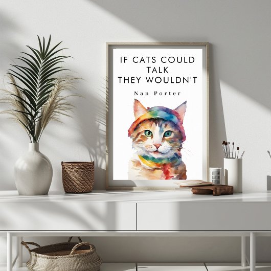 可愛もしいポスタおもしろいーがやる気を起こさせる話せる ポスター