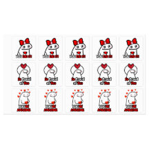 可愛やる気を起こさせるいステッカー – 褒美セット