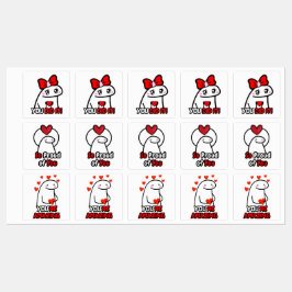 可愛やる気を起こさせるいステッカー – 褒美セット ラベル