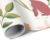 可愛よくはしゃぐいバカラフルニー ラッピングペーパー (ロールコーナー)