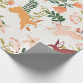 可愛よくはしゃぐい文様 ラッピングペーパー (角)