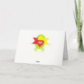 可愛らしいキッズアートデザインおもしろいファンタジースターフィッシュ カード (裏面)