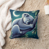 可愛らしいコアラのプラッシュ枕で寄り添う クッション (ブランケット)