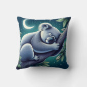 可愛らしいコアラのプラッシュ枕で寄り添う クッション (裏面)