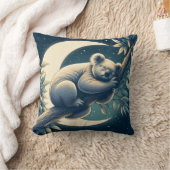 可愛らしいコアラのプラッシュ枕で寄り添う クッション (ブランケット)