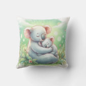 可愛らしいコアラのプラッシュ枕で寄り添う クッション (裏面)