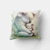 可愛らしいコアラのプラッシュ枕で寄り添う クッション (裏面)