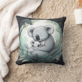 可愛らしいコアラのプラッシュ枕で寄り添う クッション (ブランケット)
