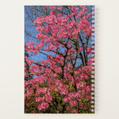 可愛らしいピンクのツツジの花 ノートブック (裏面)