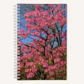 可愛らしいピンクのツツジの花 ノートブック (正面)