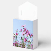 可愛らしいピンクの草原の花 ありがとう フェイバーボックス (オープン)