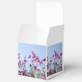 可愛らしいピンクの草原の花 フェイバーボックス (オープン)