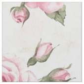 可愛らしいピンクの薔薇 ファブリック (クローズアップ)