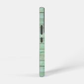 可愛らしいフェイクグリーンウッドハートの水彩蜂の信仰デザイン SAMSUNG GALAXYケース (右側面)