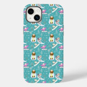 可愛らしいフクロウの冬の日 Case-Mate iPhoneケース (裏面)