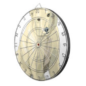 可愛らしいホッキョクグマ ダーツボード (正面右)