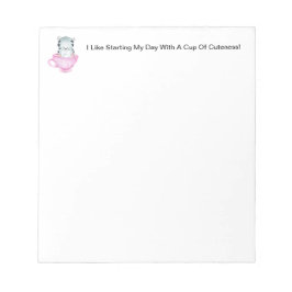 可愛らしい子猫 ノートパッド