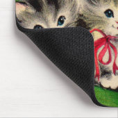 可愛らしい子猫 マウスパッド (コーナー)