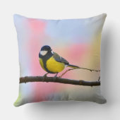 可愛らしい小鳥の飾り枕 クッション (裏面)