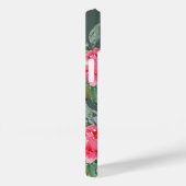 可愛らしい水彩のピンクの芍薬の花柄 Case-Mate iPhoneケース (裏面 / 右)