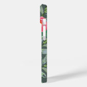 可愛らしい水彩のピンクの芍薬の花柄 Case-Mate iPhoneケース (裏面 / 左)