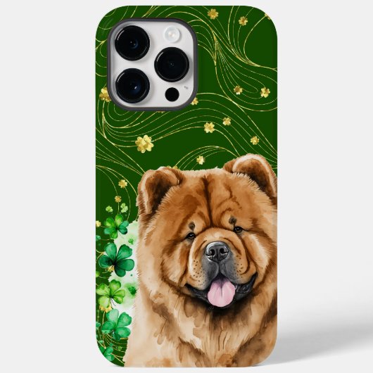 可愛らしい水彩ふわふわなチャウチュウ犬顔 Case-Mate iPhoneケース (裏面)