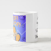 「可愛らしい犬のマグを愛犬家に！」 ジャンボコーヒーマグカップ (正面)