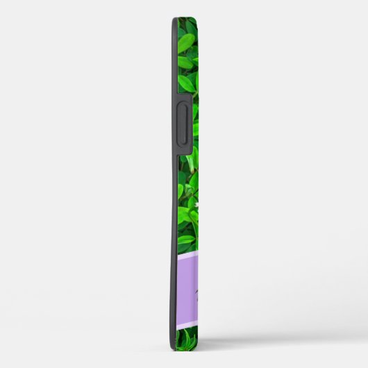 可愛らしい葉の植物文パーソナライズされた形 Case-Mate iPhoneケース (裏面 / 右)