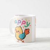 可愛らしさを味わう – Cutieverse Mug コーヒーマグカップ (正面左)