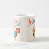 可愛らしさを味わう – Cutieverse Mug コーヒーマグカップ (中央)
