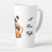 可愛らしさオーバーロードとスタイルして飲みなさい！」 カフェラテマグ (右アングル)