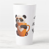 可愛らしさオーバーロードとスタイルして飲みなさい！」 カフェラテマグ (正面)