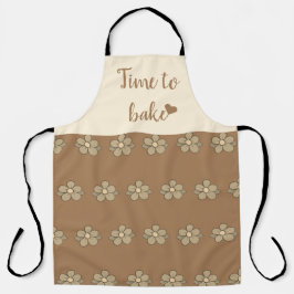 可愛エレガントいモダン柄エプロン エプロン