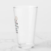 可愛エレガントい女性 |女の子ボス タンブラーグラス (左)