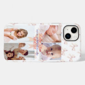 可愛エレガントい形見がお母さん愛する日 Case-Mate iPhoneケース (裏面 (横))