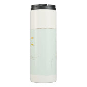 可愛エレガントい水中海底魚モノグラム タンブラー (裏面)