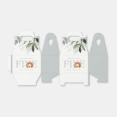 可愛エレガントい獅子葉五回目の誕生日パーティー フェイバーボックス (折り畳みなし)