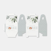 可愛エレガントい獅子葉第3期誕生日パーティー フェイバーボックス (折り畳みなし)