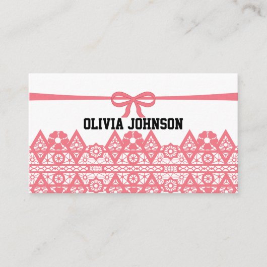 可愛エレガントい ロイヤリティカード (正面)